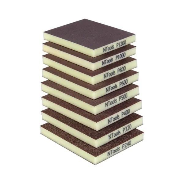 APP Doppelseitiger Schleifschwamm P240 - 1200 | 120 x 100 x 13mm